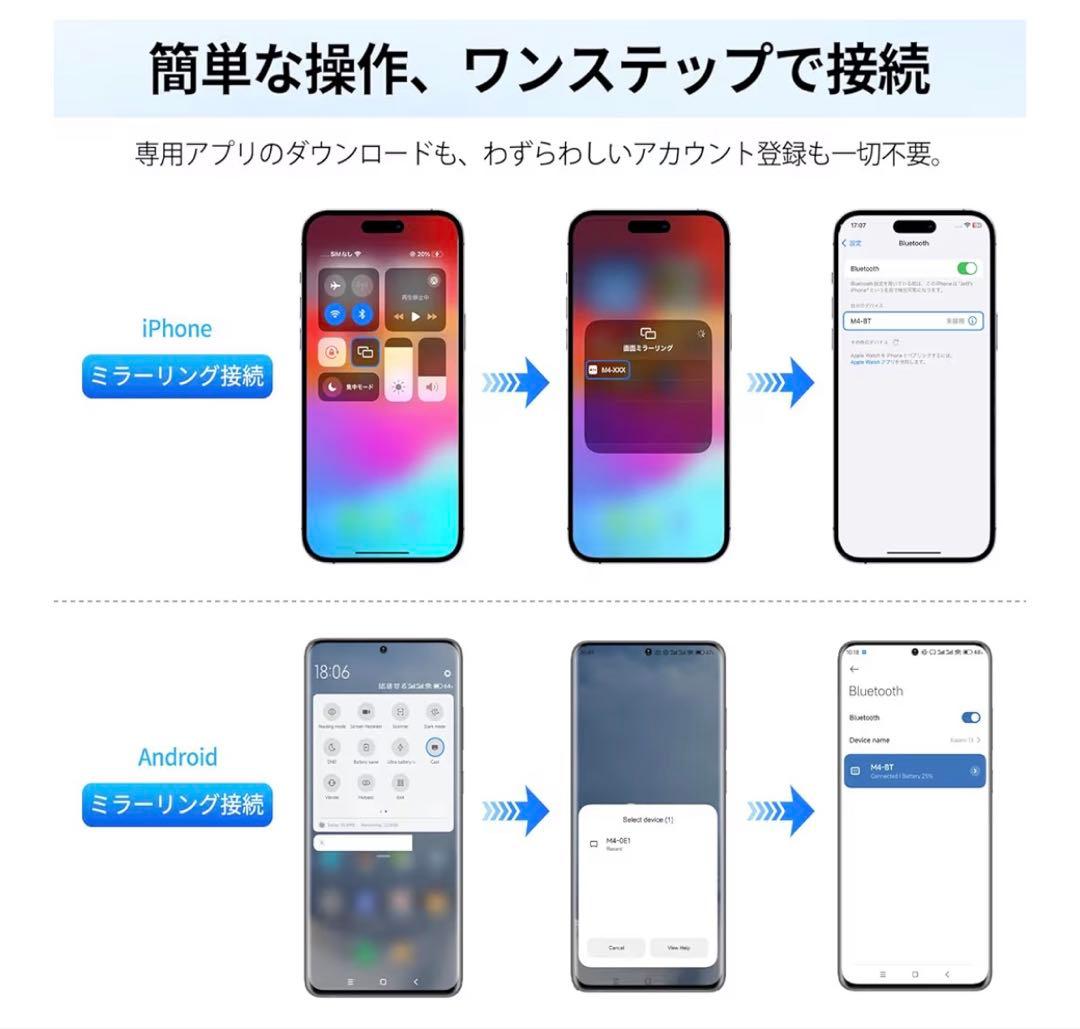 MAGEX 自撮りモニター 4インチ超薄型 Vlogモニター magsafe対応