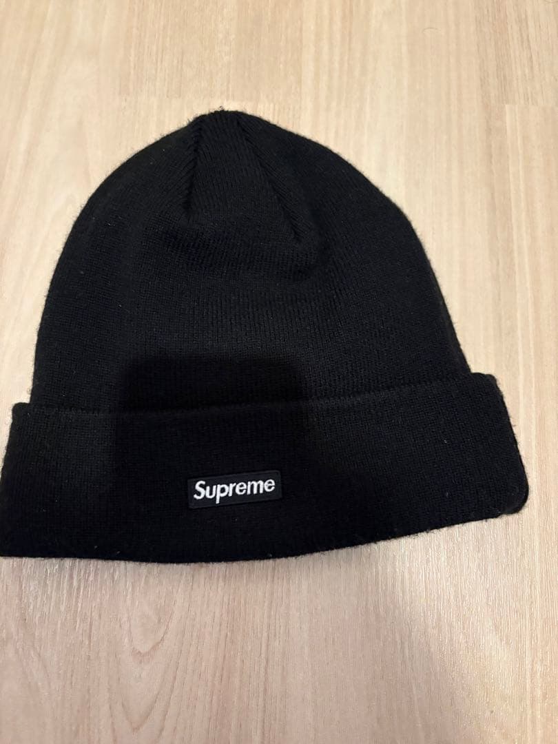 帽子 23fw Supreme S Logo Beanie BLACK