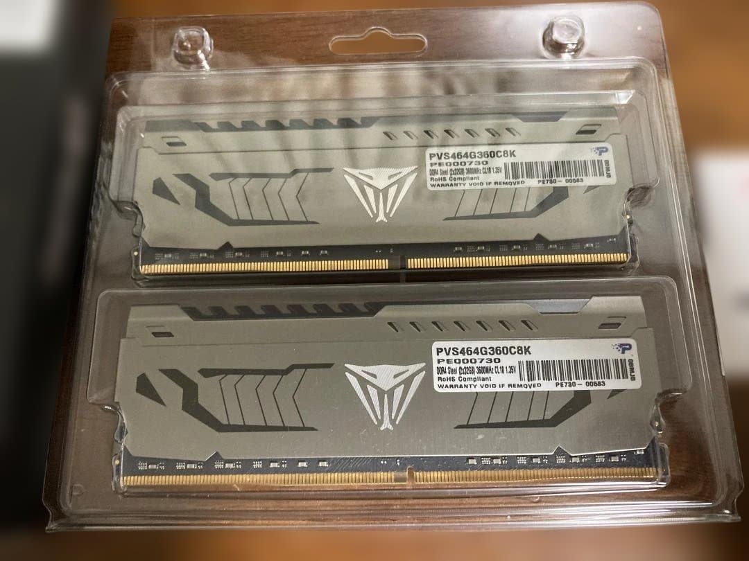 C*n様 DDR4　3600MHz　64GB(32GBx2) Viper Ste