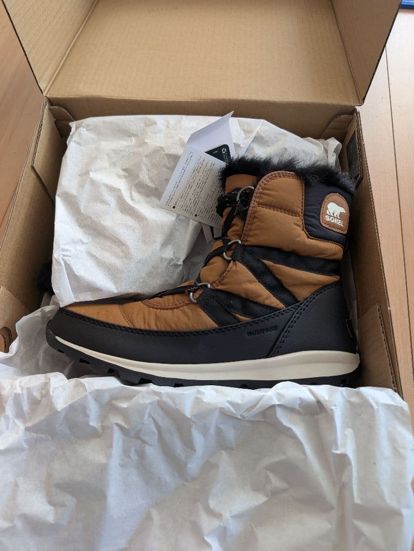 SOREL ソレル ウィットニー ショートレース ブーツ 25.0