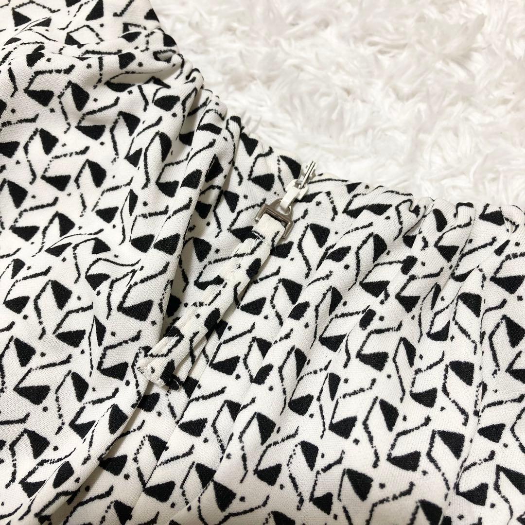 ネット完売♡ マッキントッシュロンドン レードルプリントワンピース 38 白