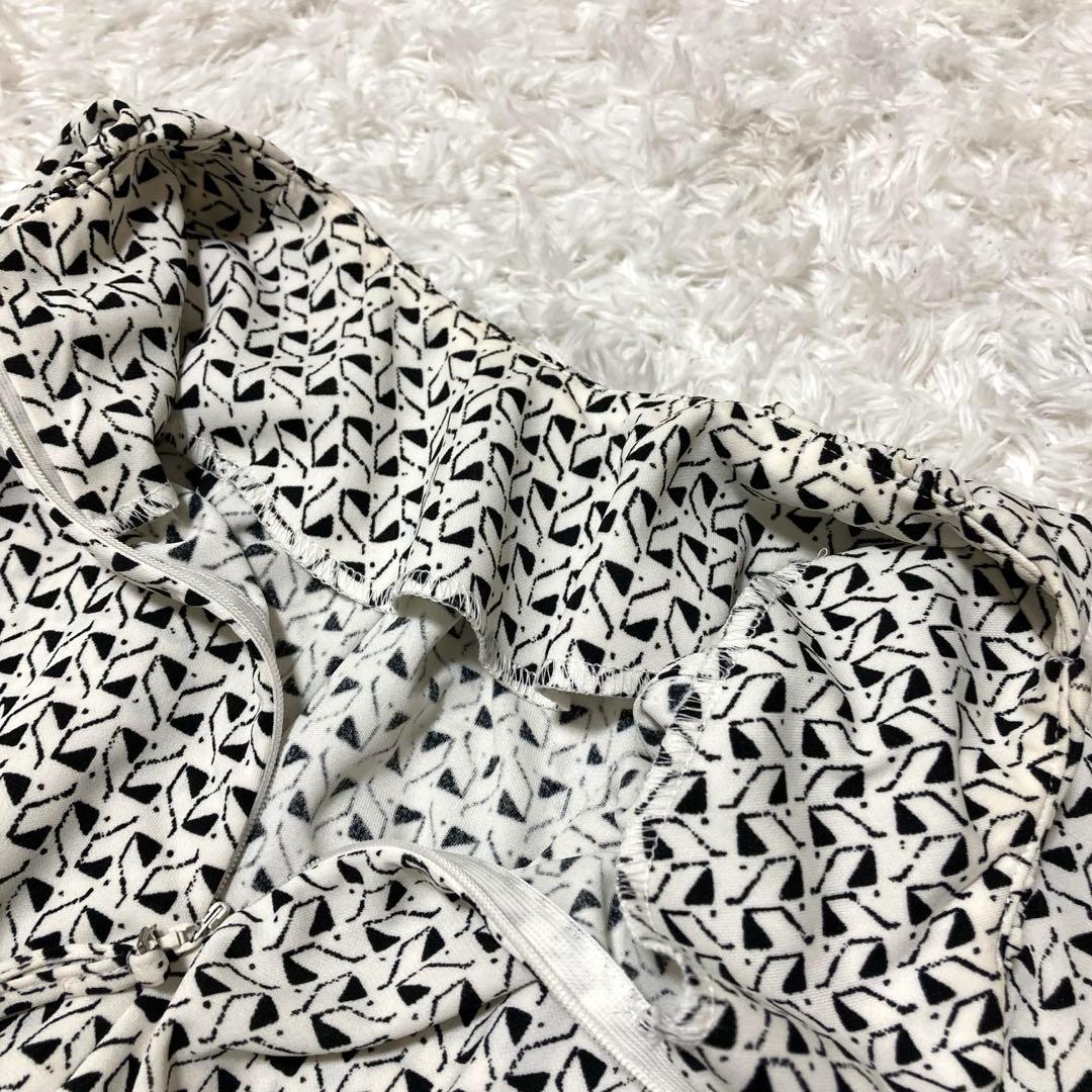 ネット完売♡ マッキントッシュロンドン レードルプリントワンピース 38 白