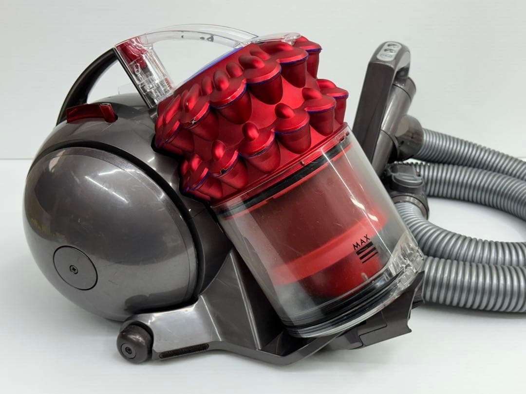 中古綺麗　動作保証　ダイソン　掃除機　ダスト　ホース セット　本体　赤　CY24