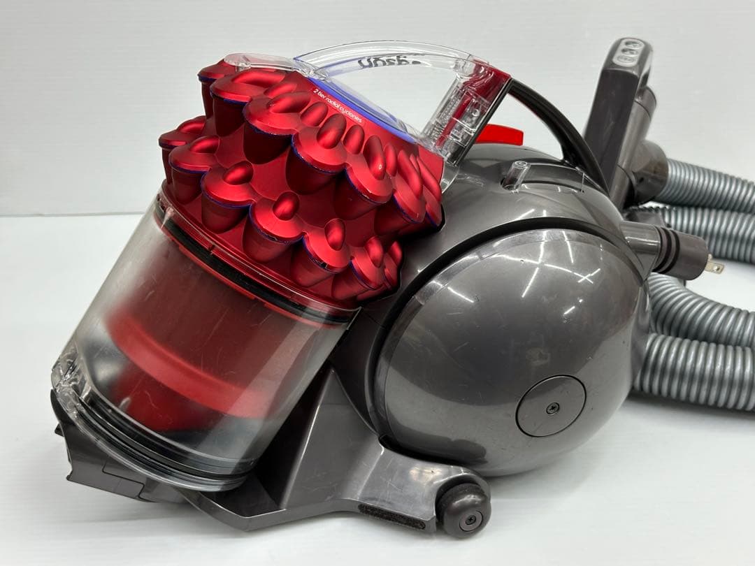 中古綺麗　動作保証　ダイソン　掃除機　ダスト　ホース セット　本体　赤　CY24