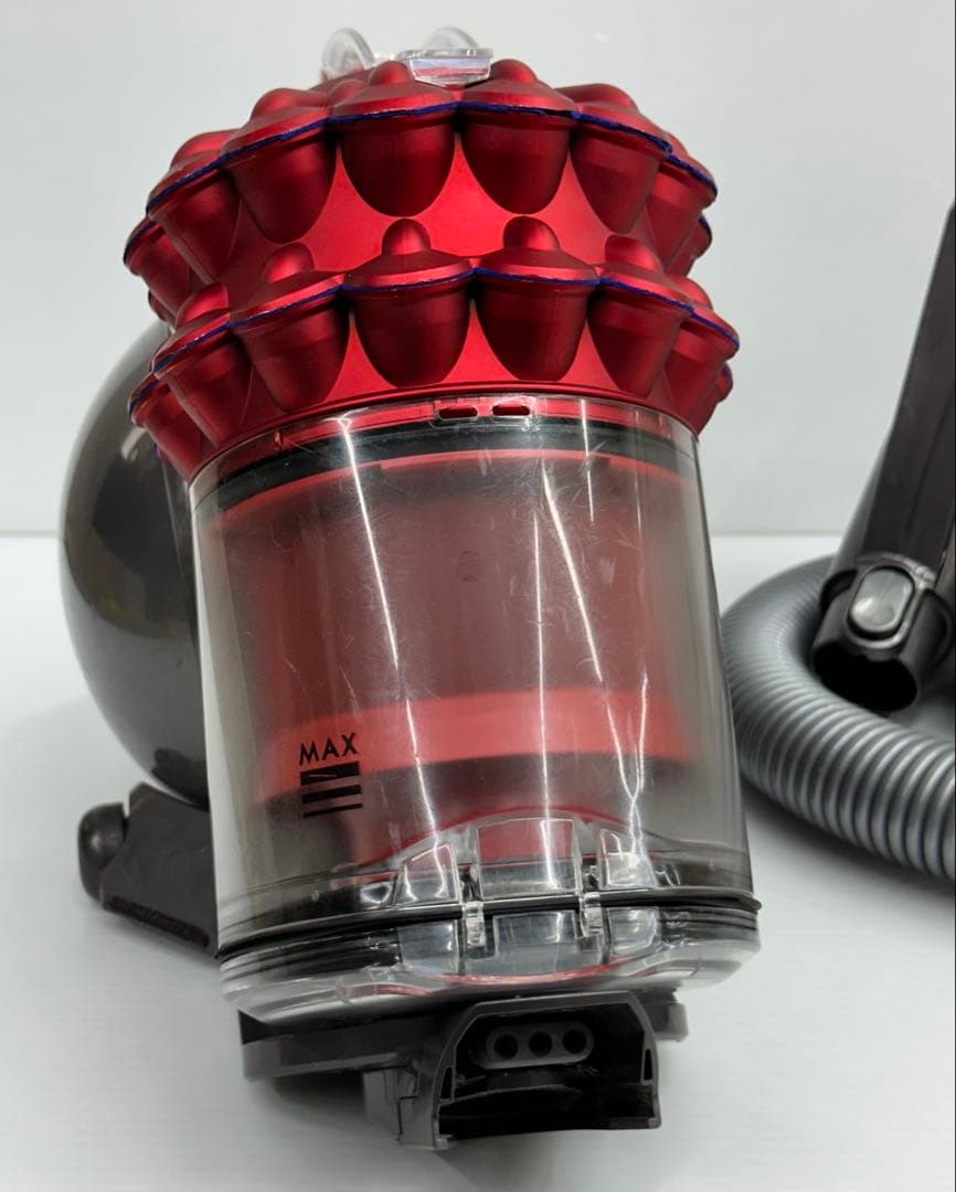 中古綺麗　動作保証　ダイソン　掃除機　ダスト　ホース セット　本体　赤　CY24