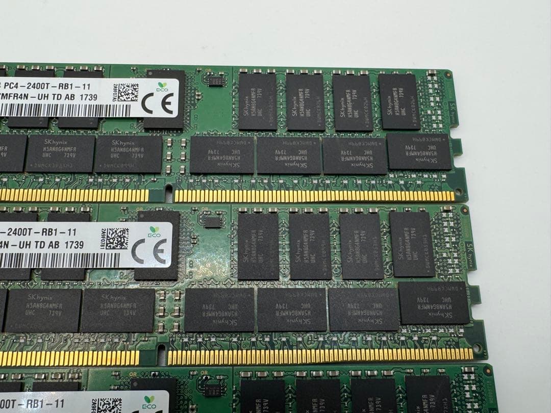 ⑤ SK hynix DDR4 32GB4枚 PC4-2400T-RB1-11