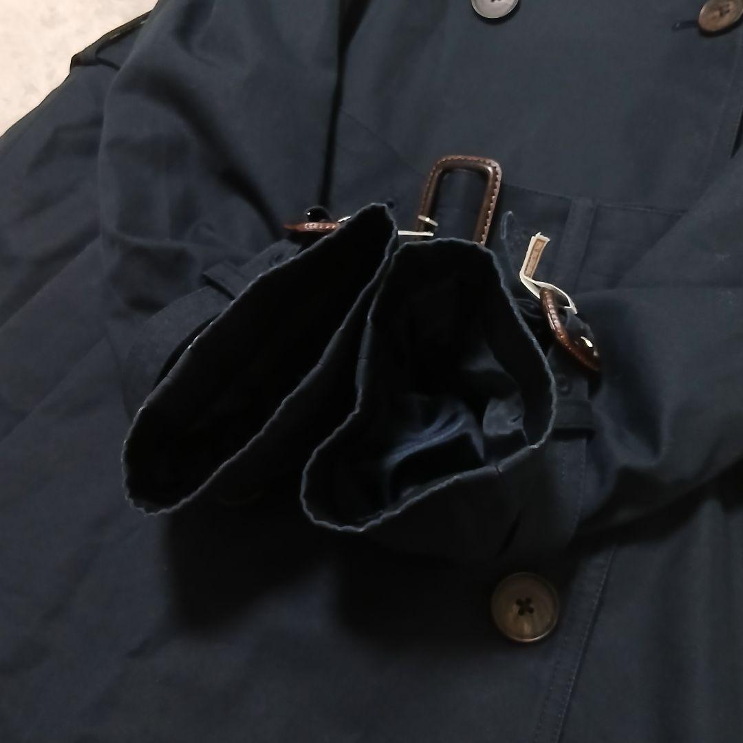 【美品】FRED PERRY インナーライナー ベルト付トレンチコート チェック