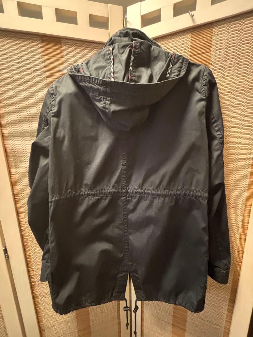 BURBERRY BLACK LABEL フード付きジャケット M