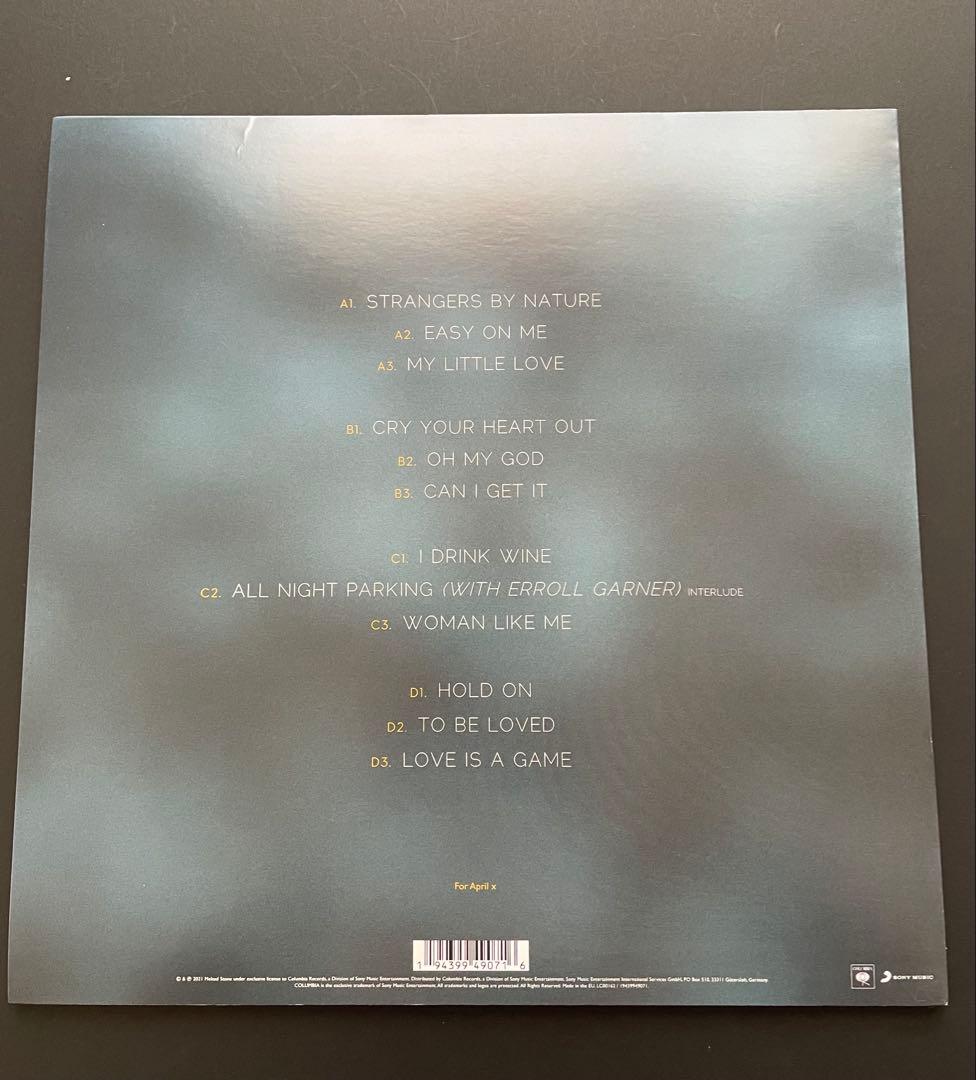【オビ付】アデル ADELE 30 レコード 2LP クリア盤 完全生産限定盤