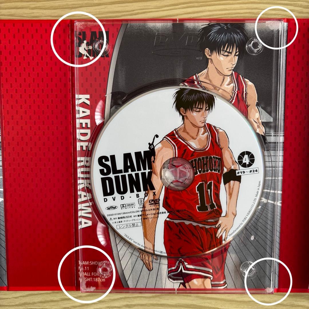 SLAM DUNK DVD-BOX〈初回生産限定・18枚組・桜木花道「10」仕…