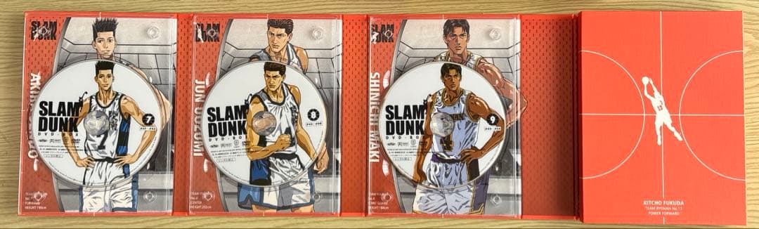 SLAM DUNK DVD-BOX〈初回生産限定・18枚組・桜木花道「10」仕…