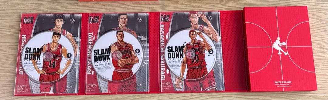 SLAM DUNK DVD-BOX〈初回生産限定・18枚組・桜木花道「10」仕…