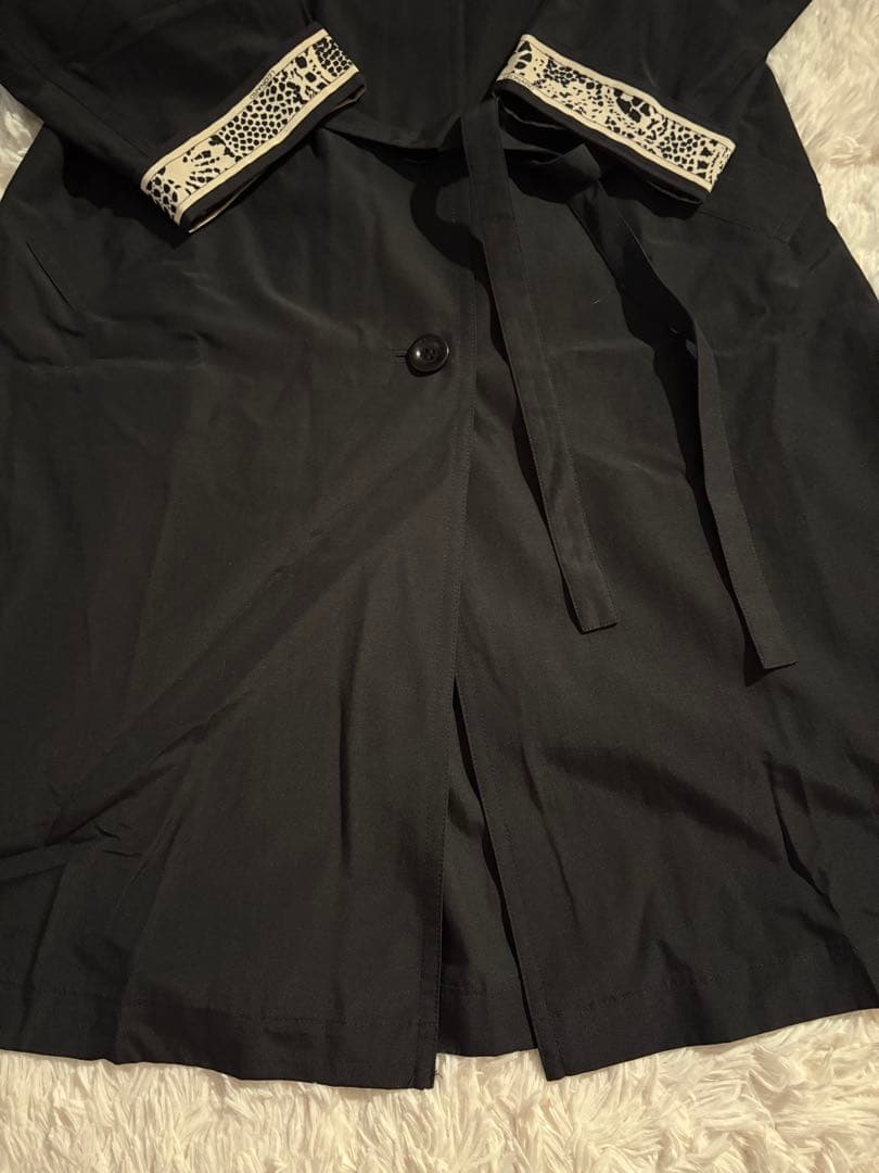【セール中✨】 LEONARD FASHION トレンチコート　ブラック　9R