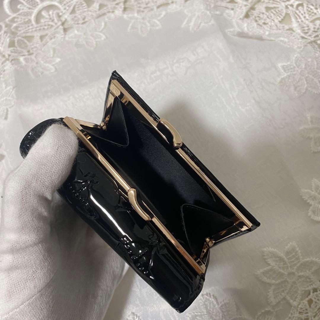 Vivienne Westwood フレーム財布 ブラック