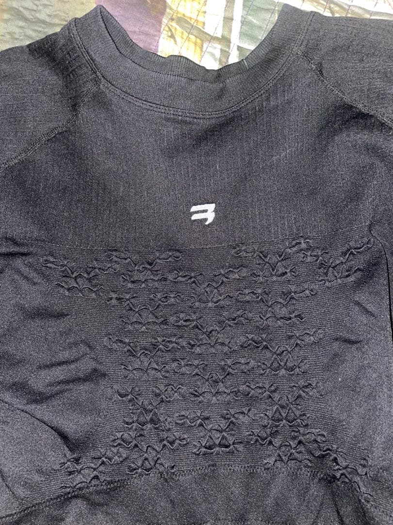 BALENCIAGA×X-BIONIC 22AW変形異素材組合せ ロンT