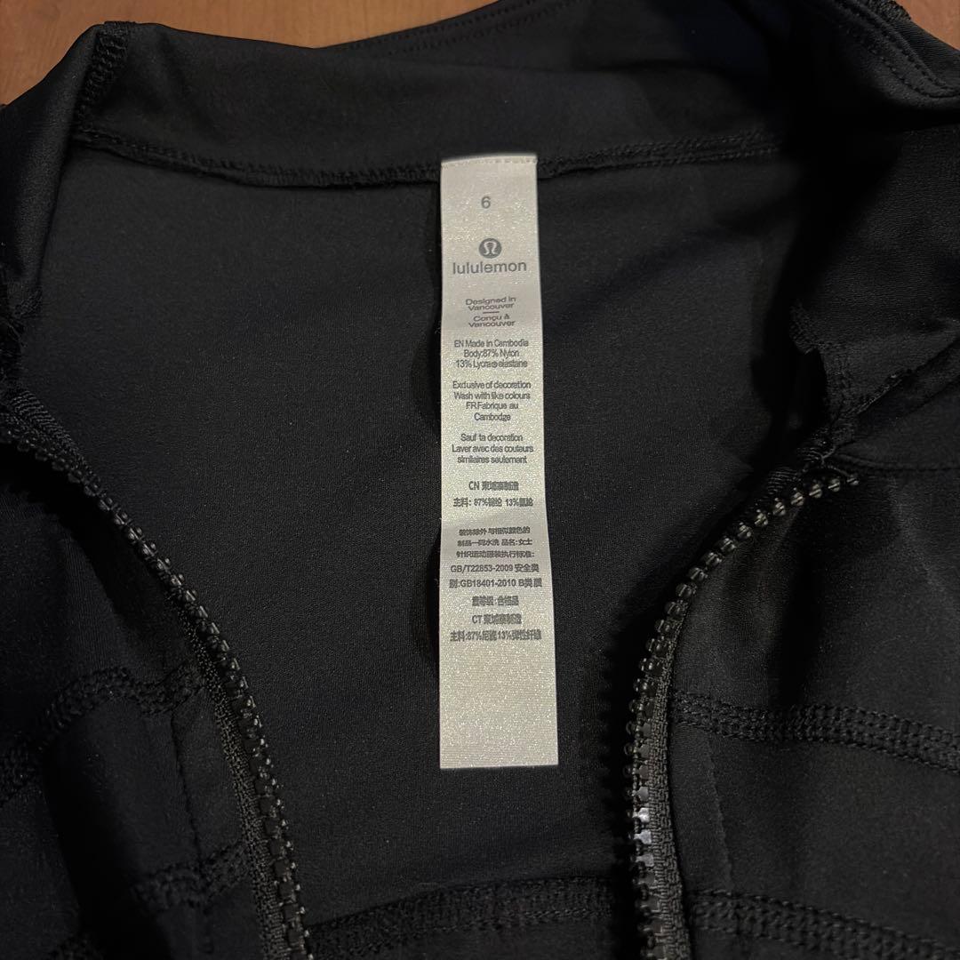 lululemon Define Jacket ブラック サイズ6 美品