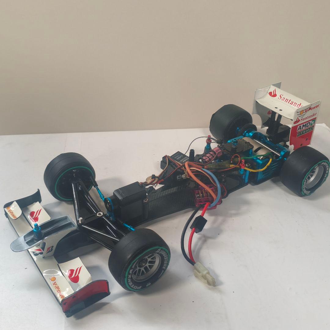 ◎タミヤ フェラーリ F2012 F104 プロポ付 付属品多数 現状品