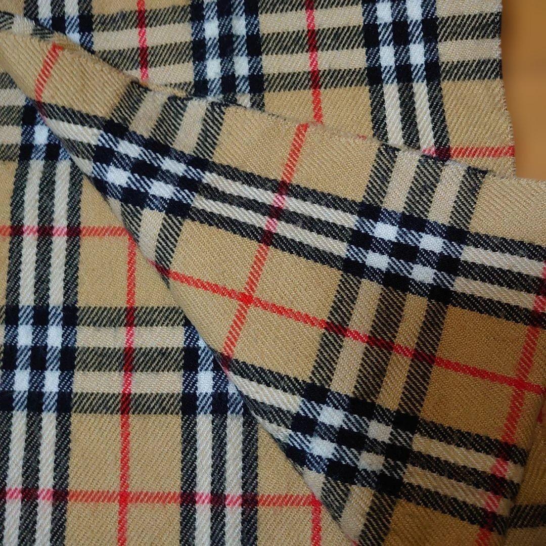 金*能様 【極美品】Burberry ノバチェック柄マフラーラ