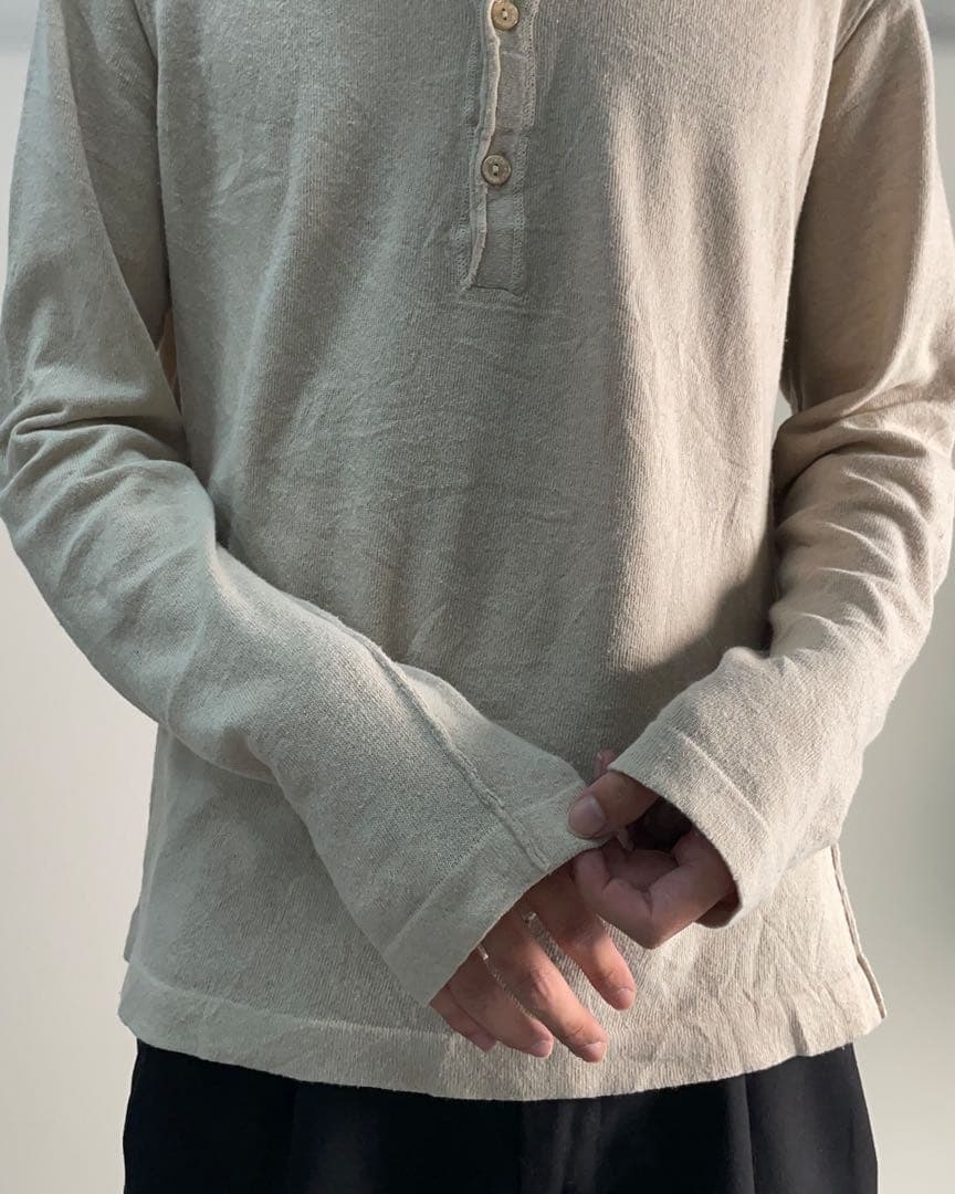 Dolce&Gabbana sullen ヘンリーネック ロンT archive