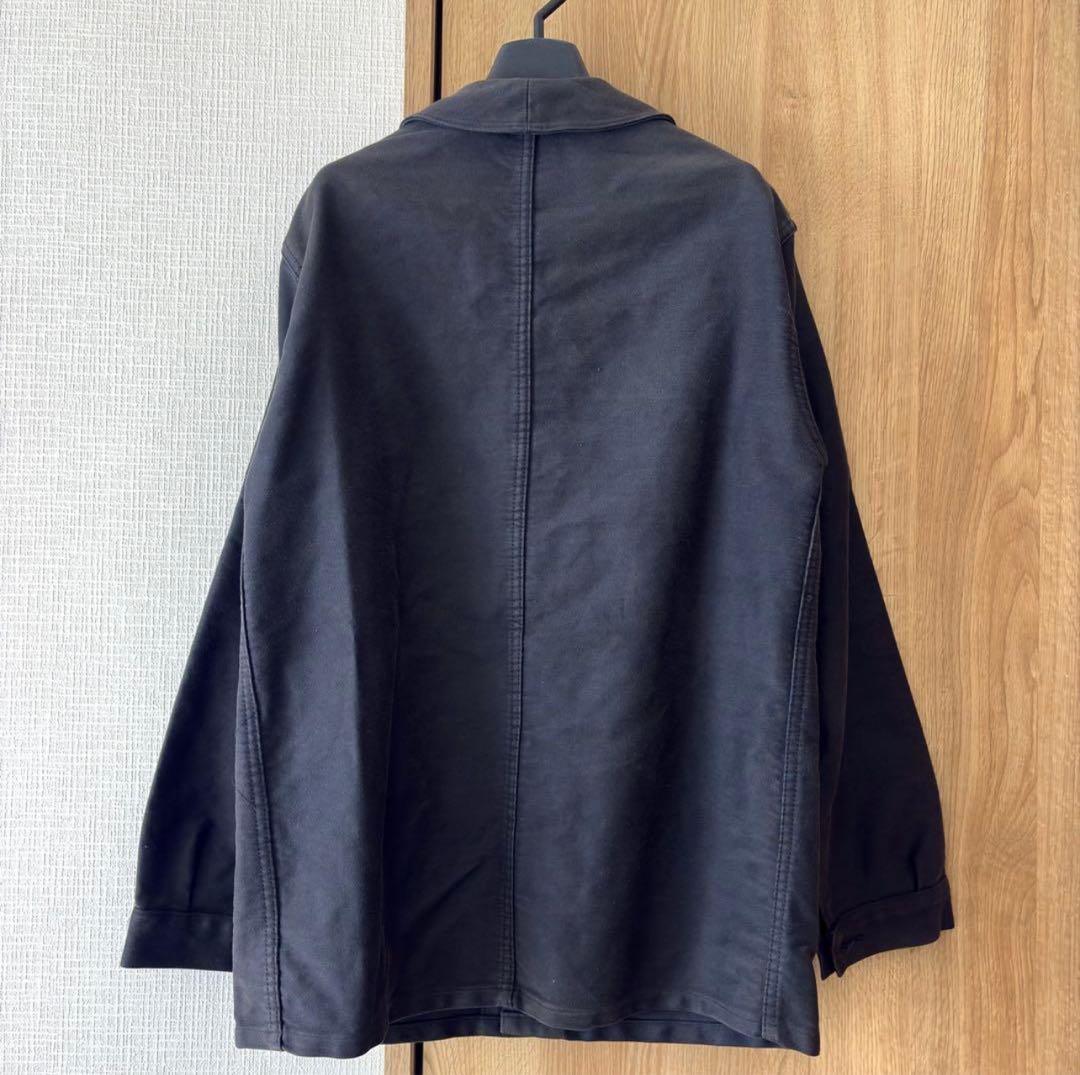 50s Dumont d'Urville モールスキンジャケット ブラック