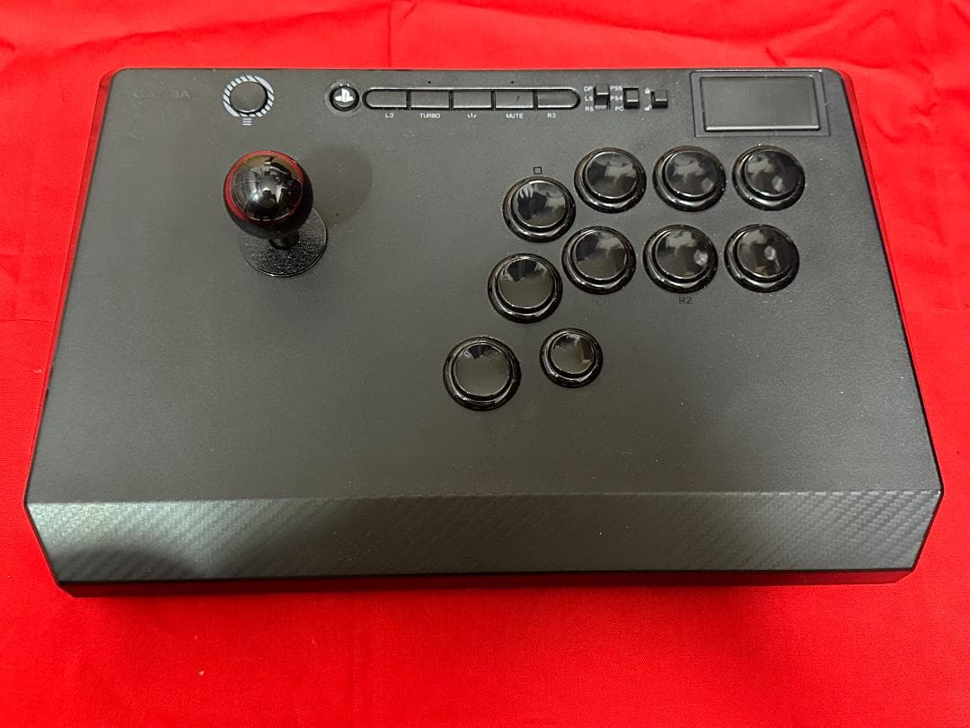 【特価】Qanba Titan 加工品 アケコン　L3,R3 ボタン増設カスタム