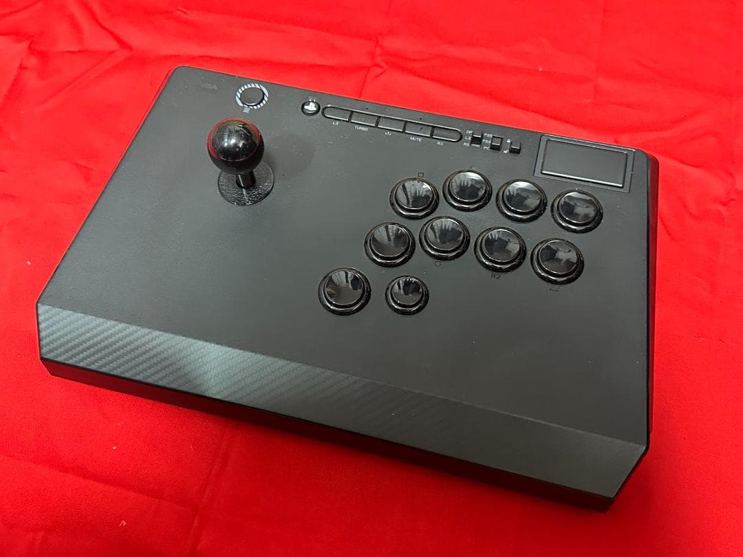 【特価】Qanba Titan 加工品 アケコン　L3,R3 ボタン増設カスタム