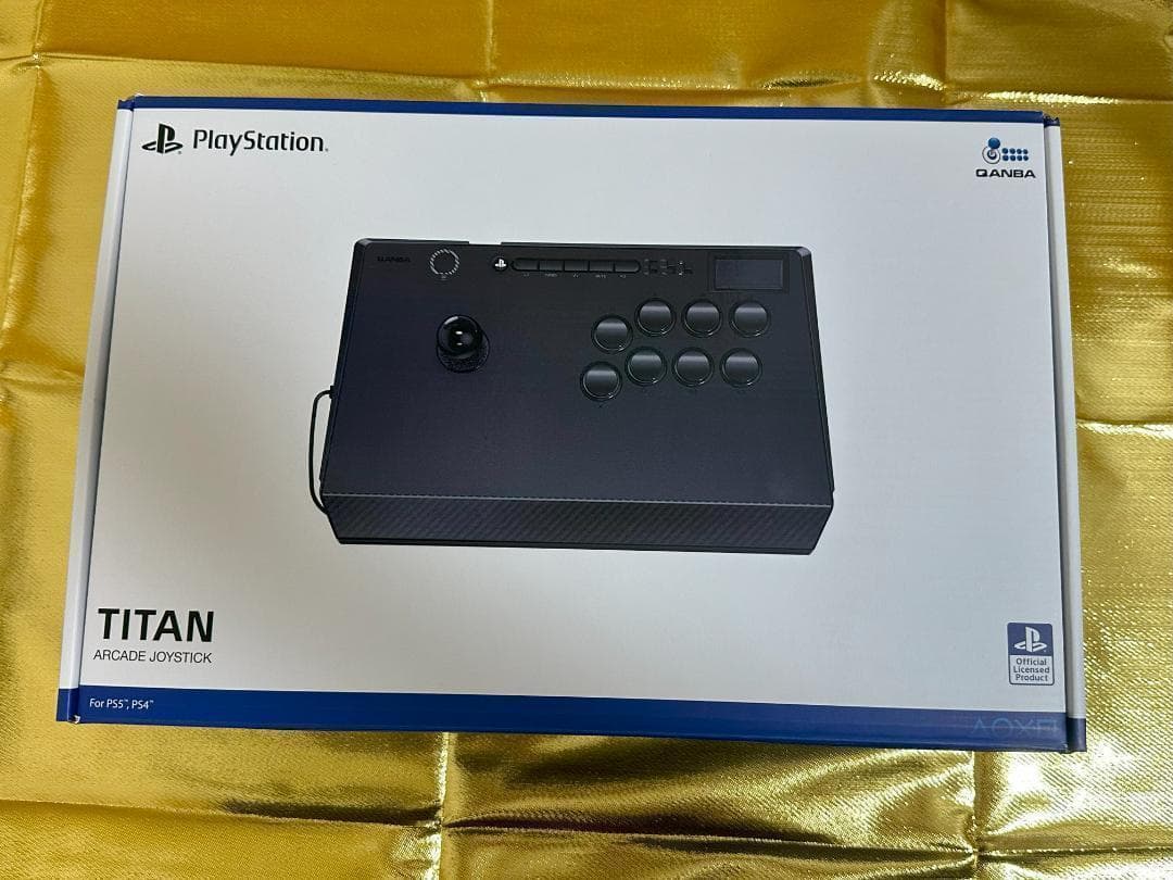 【特価】Qanba Titan 加工品 アケコン　L3,R3 ボタン増設カスタム