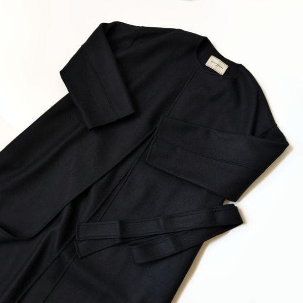 売約済み UNITED ARROWS 黒 リバーコート