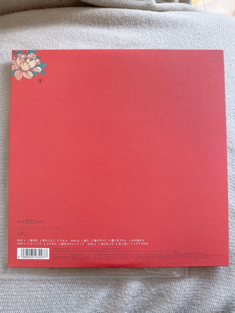 【未使用】スピッツ - 花鳥風月 アナログ盤レコード