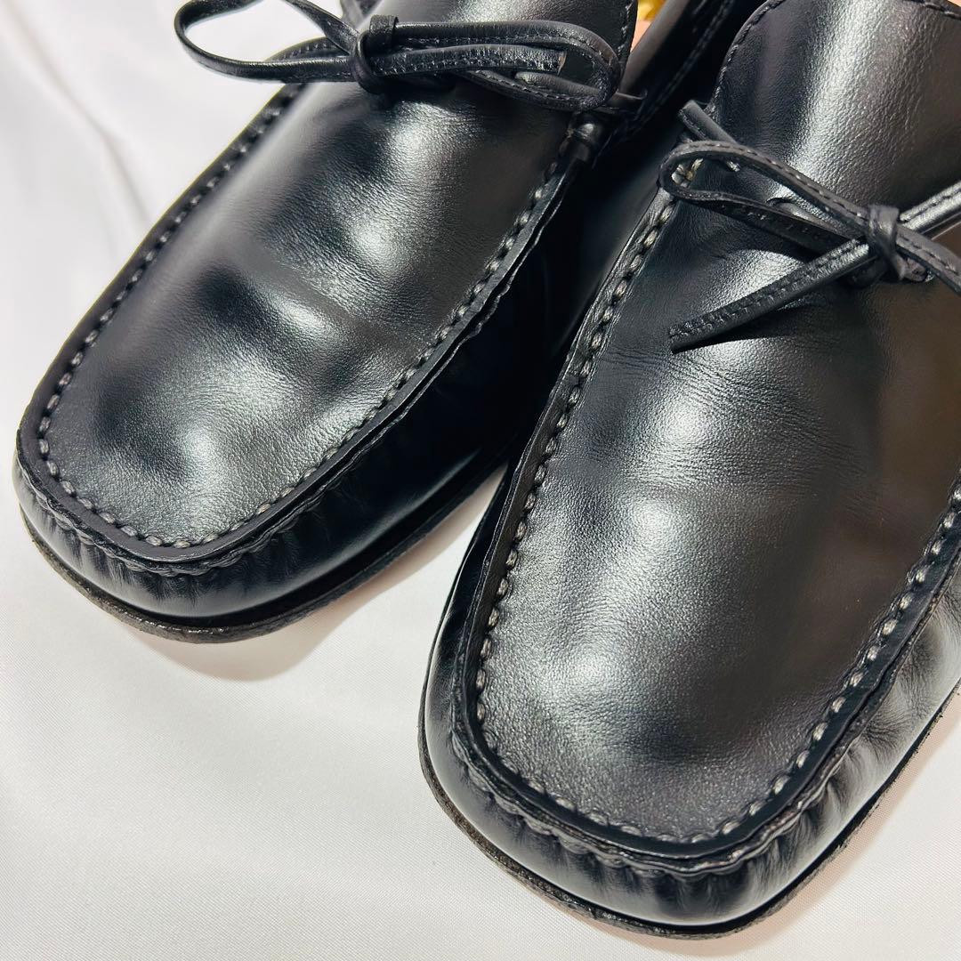【美品】TOD'S トッズ 26 ヴァンプローファー レザー 黒