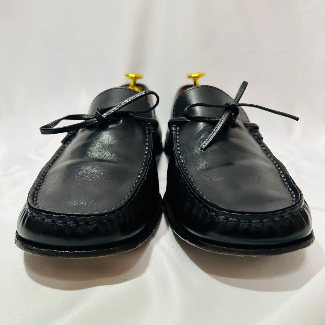 【美品】TOD'S トッズ 26 ヴァンプローファー レザー 黒
