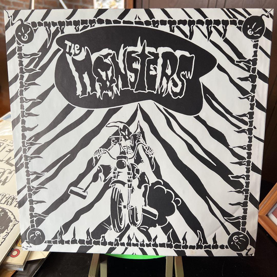 サイコビリー　モンスターズ　スイス　1992年　オリジナルリミテッド LP
