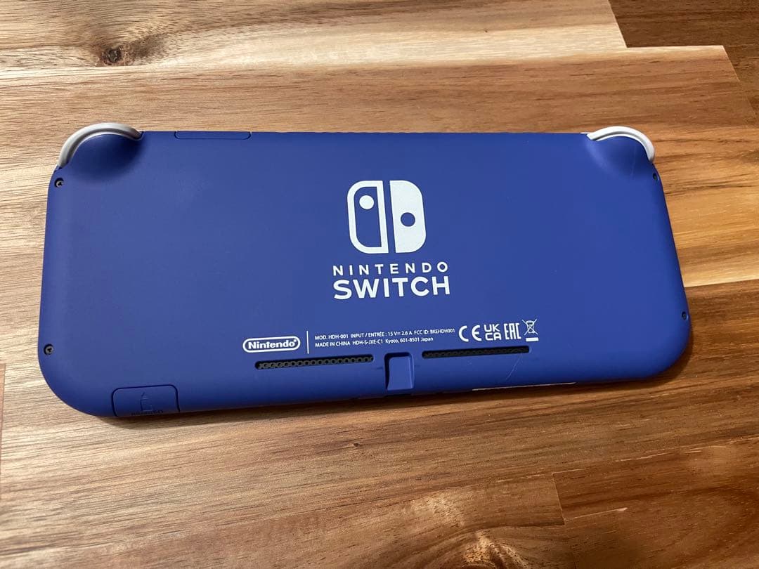 【美品】2025年5月購入Nintendo Switch Lite ブルー 本体