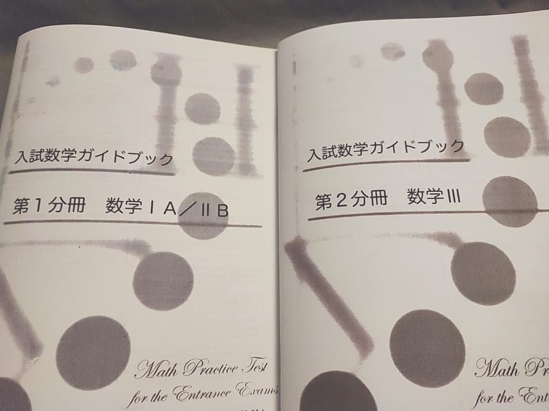 鉄緑会　中前先生 入試数学ガイドブック　数学Ⅲ+おまけⅠAⅡB　駿台　河合塾