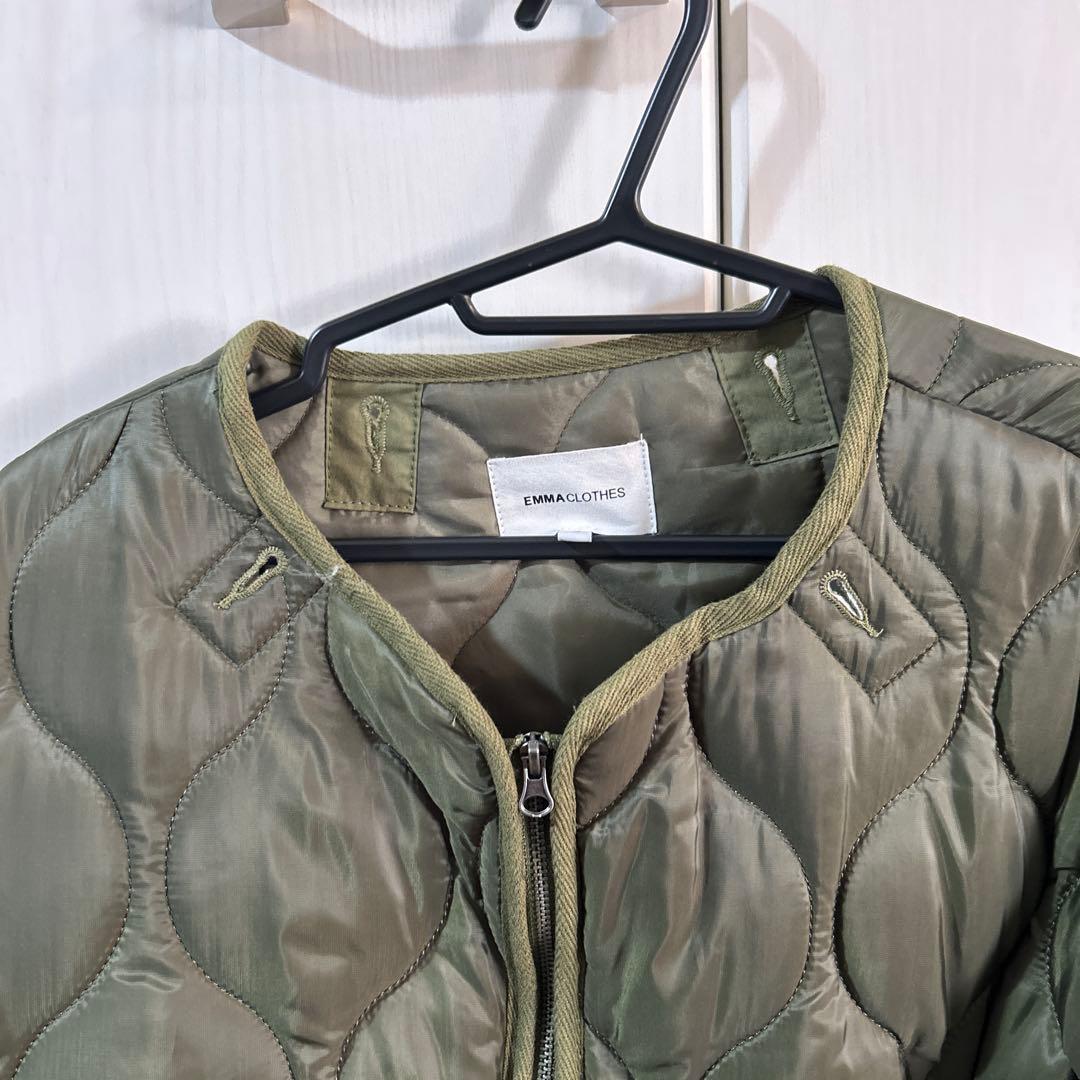 値下げしました！EMMA CLOTHES ハーフモッズコート Mサイズ オリーブ