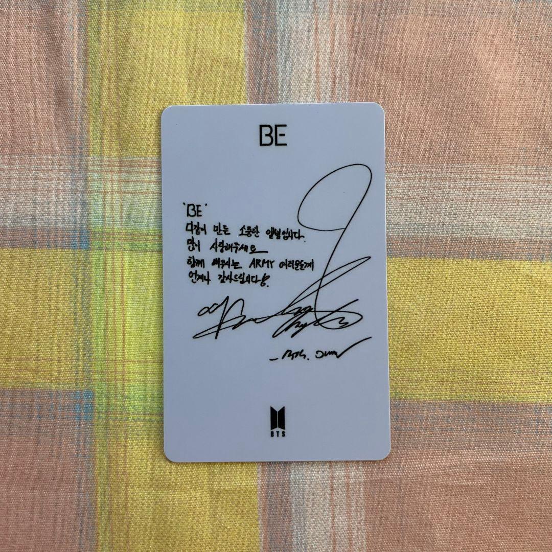 ラキドロ BTS BE 未公開 トレカ JIMIN ジミン