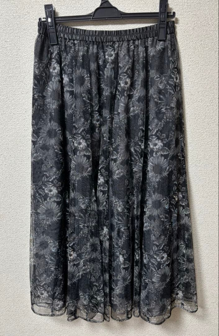 美品 AMACA Swim Dunclare チュールスカート グレー