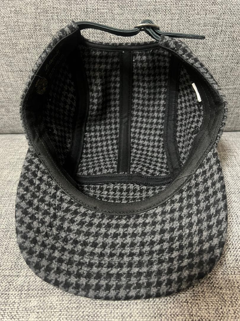 帽子 Supreme Houndstooth Wool Camp Cap 23fw