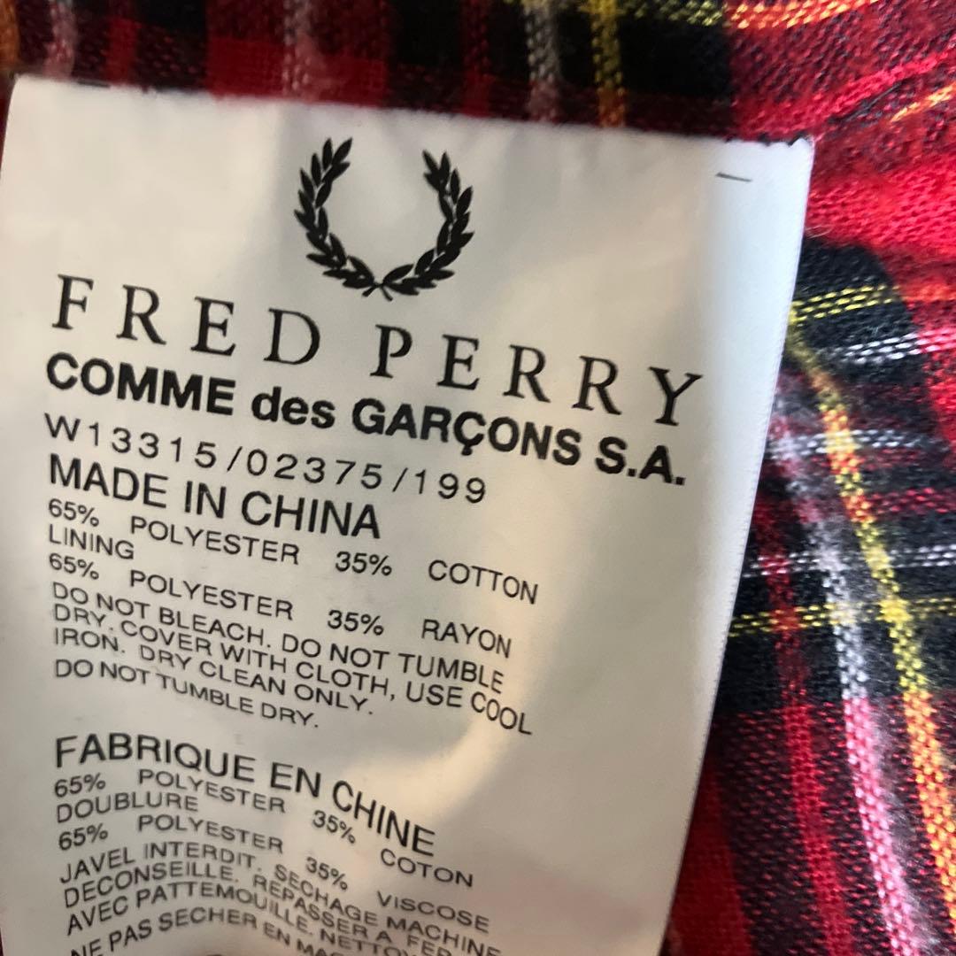 FRED PERRY COMME des GARÇONS SHIRT MA-1