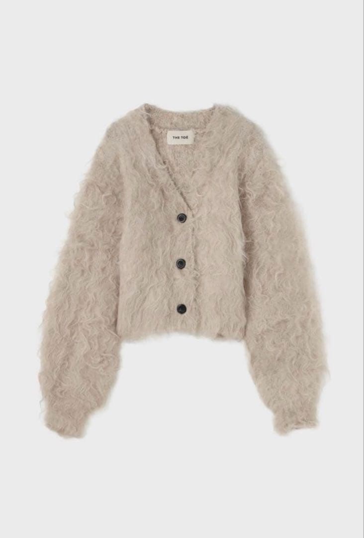 トップス thetoe Westminster Shaggy Cardigan