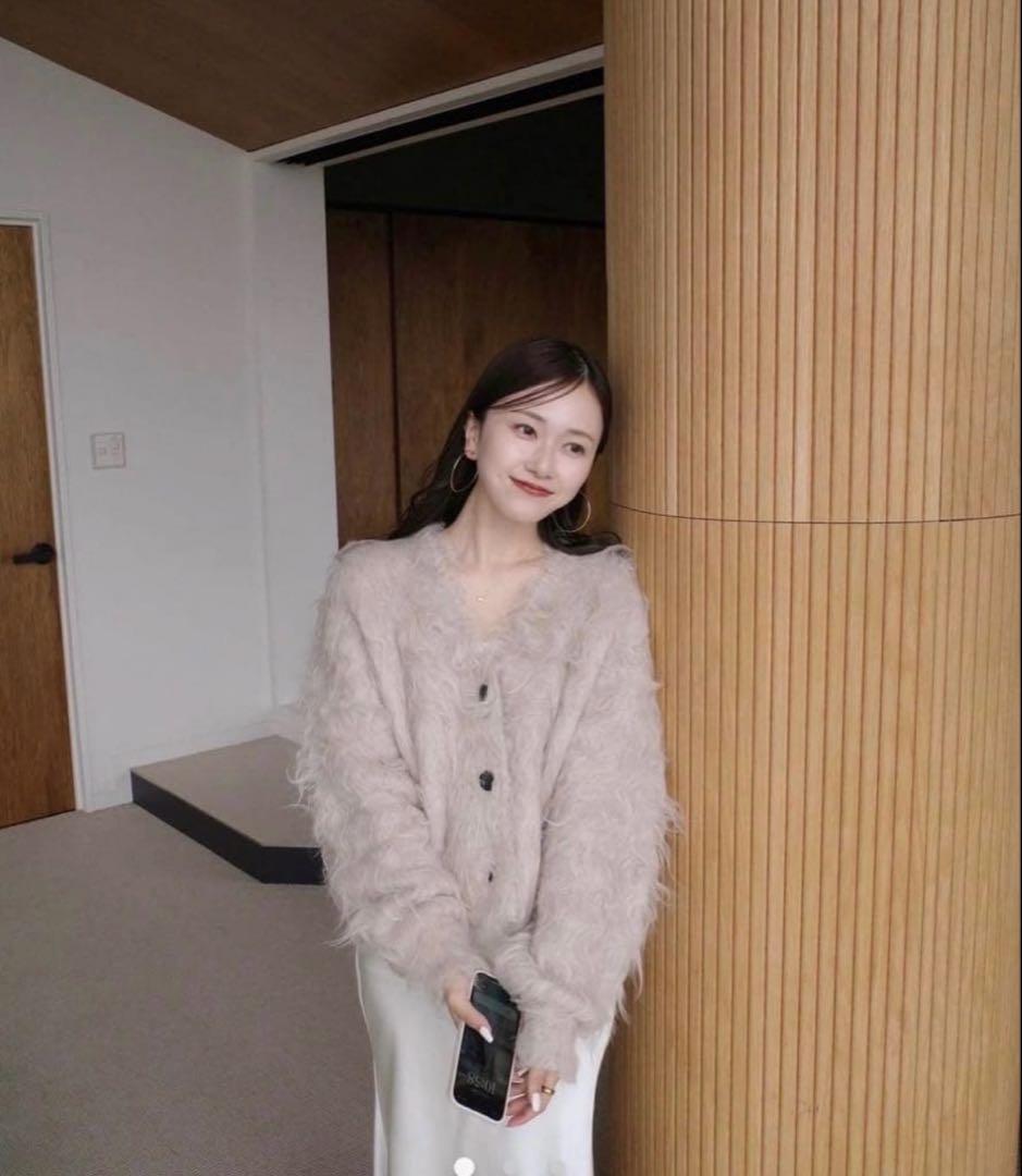 トップス thetoe Westminster Shaggy Cardigan