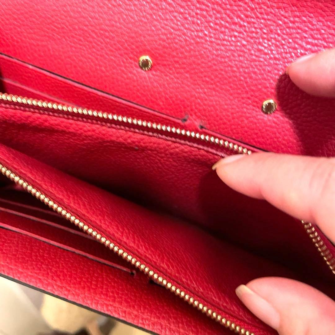 正規品LOUIS VUITTON ポルトフォイユ　パラス　財布　赤　深いレッド