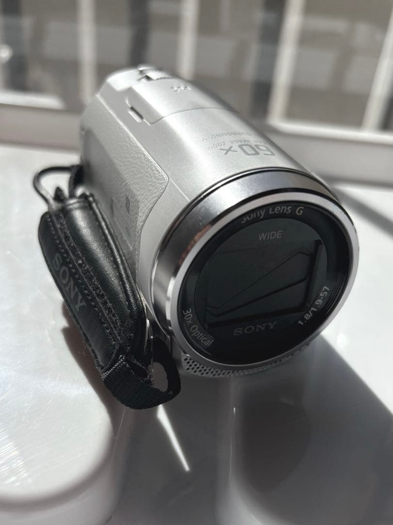 SONY HDR-CX680 ホワイト ビデオカメラ 動作確認済