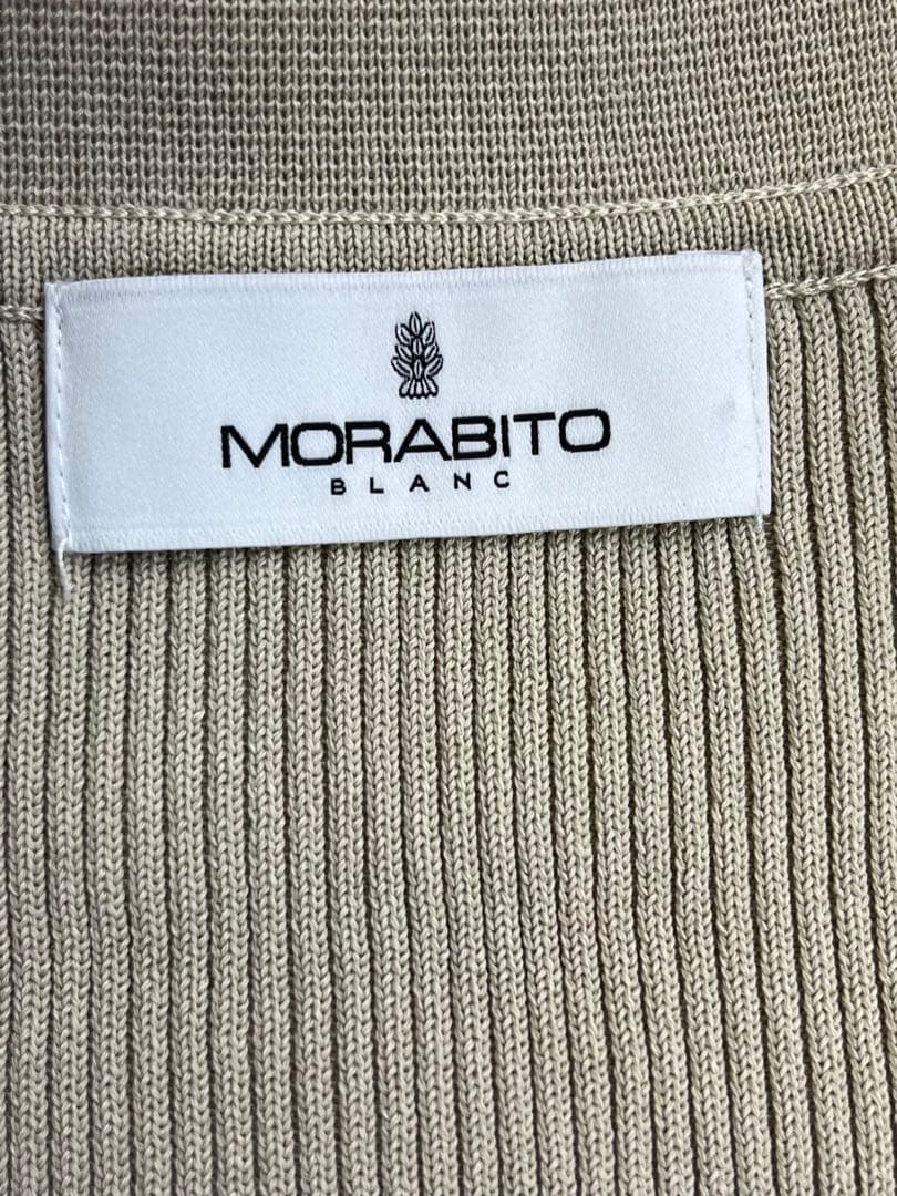morabito ジャケット ニット ダブルブレスト 金ボタン 38