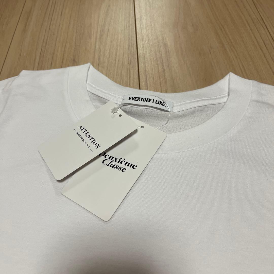 Deuxieme Classe Clean Tシャツ　ホワイト