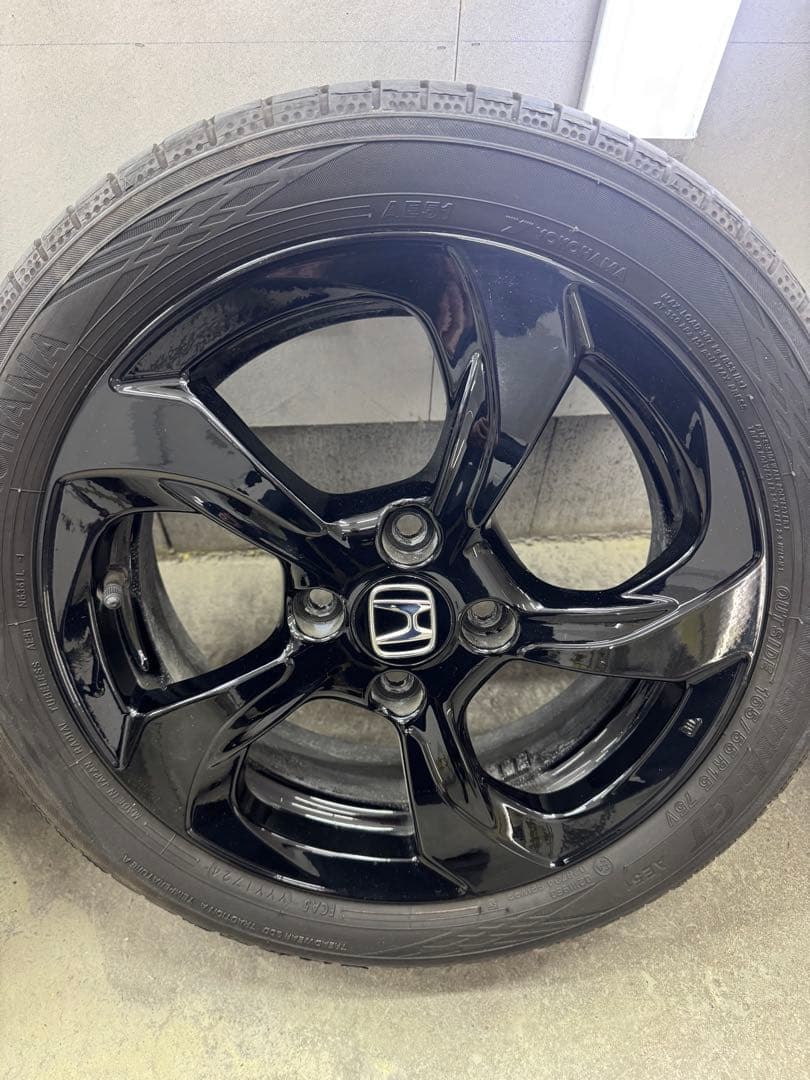 s*p様 引取歓迎　S660 純正　前期βグレード　Fサイズ15インチ 4本通し