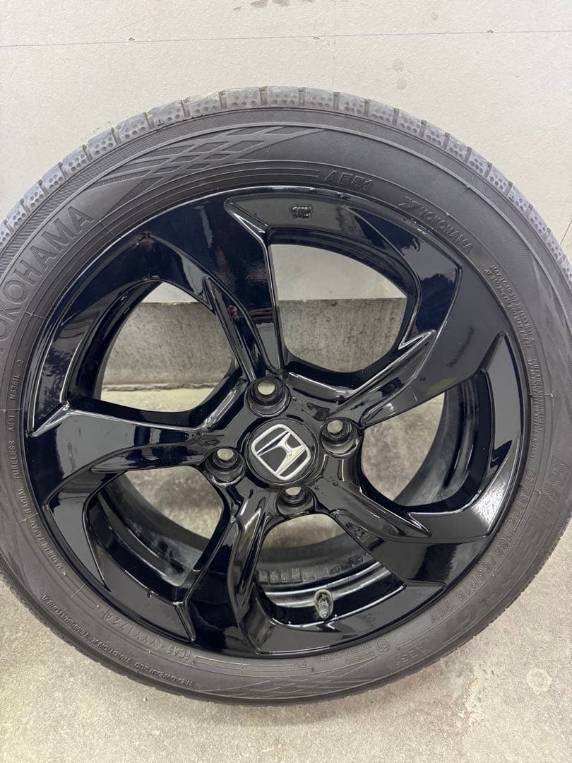 s*p様 引取歓迎　S660 純正　前期βグレード　Fサイズ15インチ 4本通し