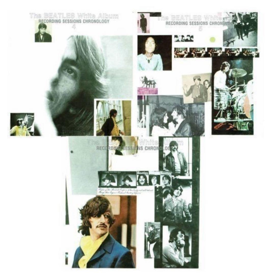 洋楽 WHITEALBUM RECORDING SESSIONS CHRONOLOGY