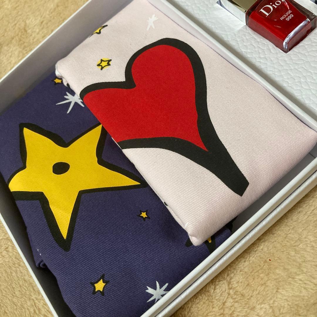 017.【未使用非売品】【Dior】 トラベルバッグ・ネイルエナメル・ルージュ