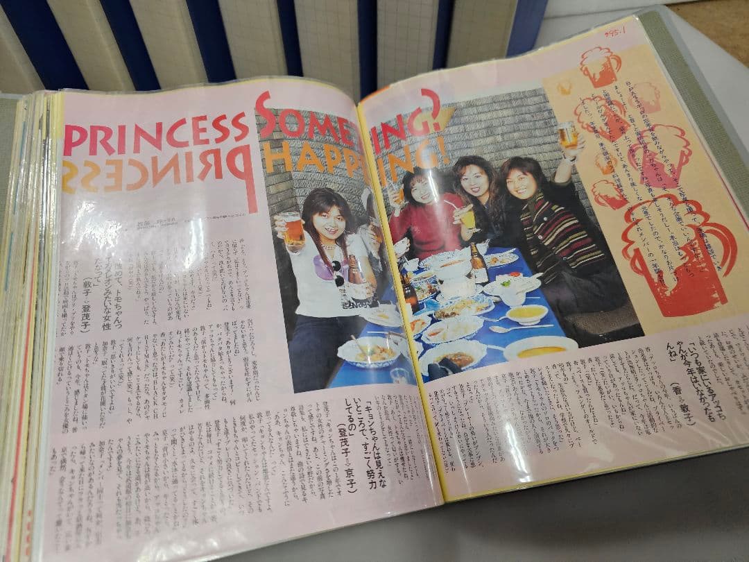 88年～95年プリプリシリーズ雑誌切り抜き 大量！ファイル綴じ 8冊約2500P